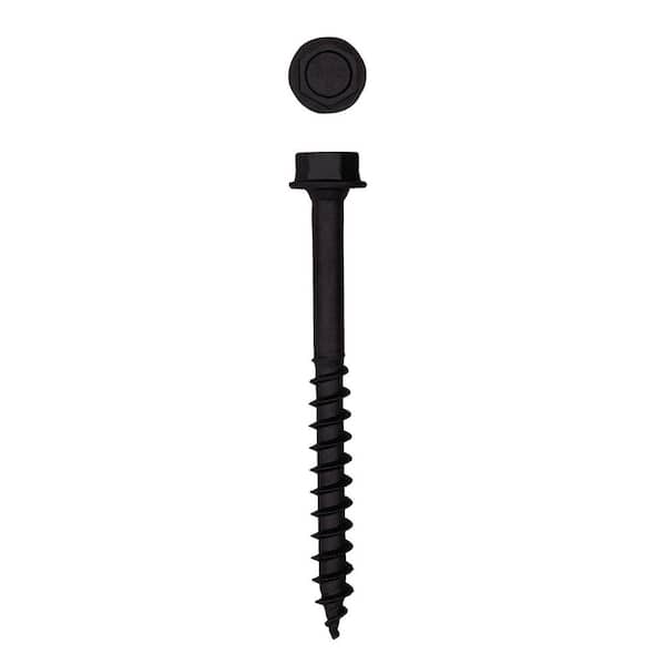1/2 in. x 5 in. Exterior Hex Head Structural Wood Lag Screws  Powerlags Hex (1 EA)