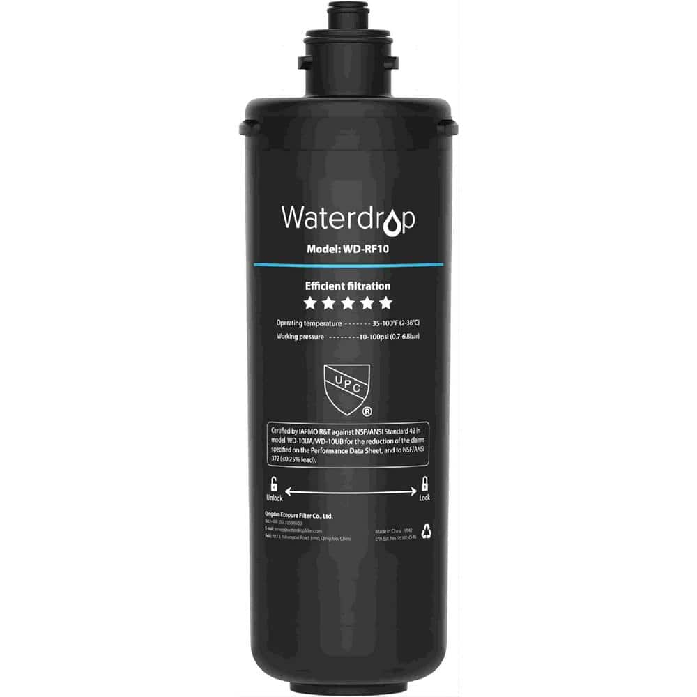 Waterdrop WD-RF10-P, RF10 Replacement Filter Cartridge For 10UA/10UB ...