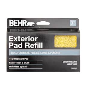 7 in. Exterior Stain Pad Applicator Refill