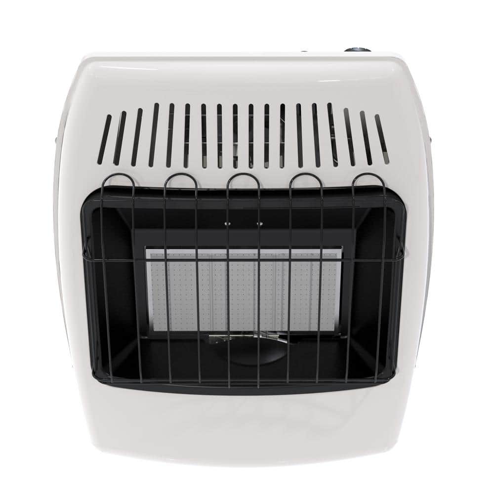 White 24" Natural Gas Infrared Wall Mounted Heater