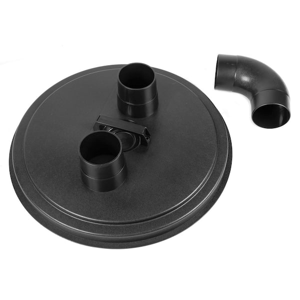 WEN 21 in. Cyclone-Style Dust Collection Separator Lid with 4 in