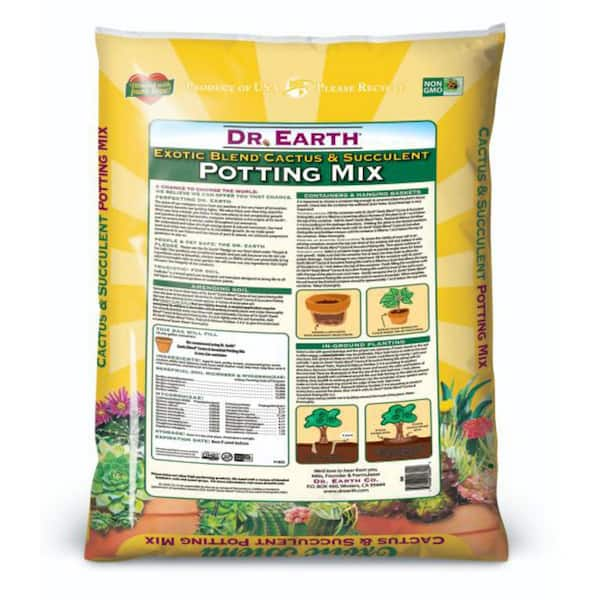 25 Qt Exotic Blend Cactus And Succulent Potting Mix