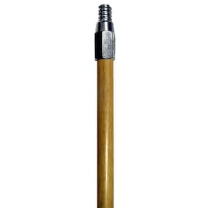 Hardwood Handle/Pole with Metal Ferrule