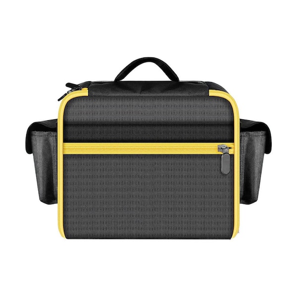 Portable Electric Air Compressor Bag Case Storage with Pocket for Battery and Charger Dust Resistant Organizer