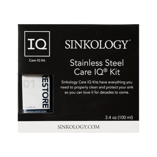 SinkSense Stainless Steel Care IQ Kit