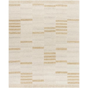 Max Taupe Global 8 ft. x 10 ft. Indoor Area Rug