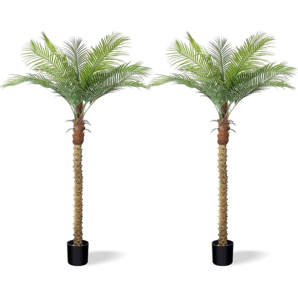 Palm tree14 Vitalismo 6ft. Artificial Palm Tree Tropical Faux Phoenix Palm