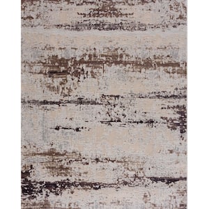 Vogue Violet Large (8 ft. x 11 ft.) - 7 ft. 9 in. x 10 ft. 9 in. Modern Abstract Area Rug
