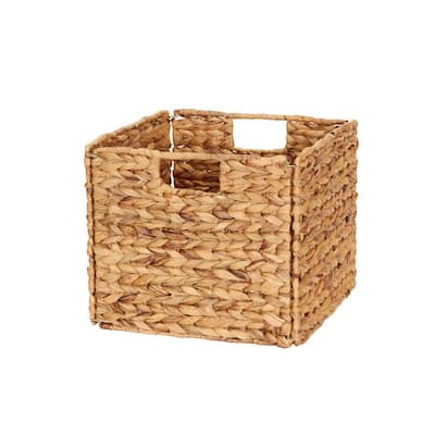 Birdrock Home 3-Pack 11.25-in W x 9-in H x 13-in D Brown Wicker Basket