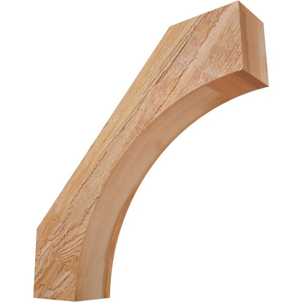 4"W x 20"D x 20"H Westlake Rough Sawn Knee Brace, Western Red Cedar