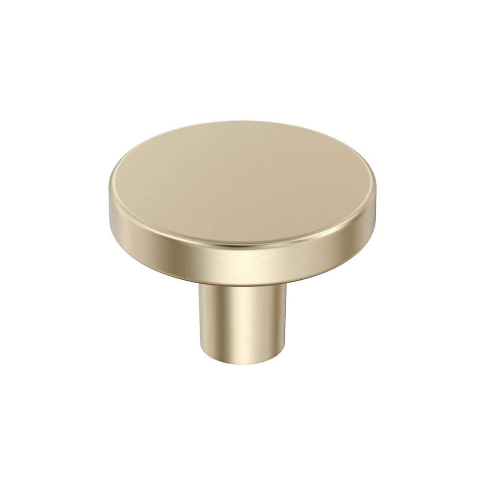 Versa 1-3/8 in. (35 mm) Modern Golden Champagne Round Cabinet Knob price history on PriceWatchPro