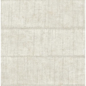 Blake Bone Texture Stripe Paper Non-Pasted Textured Wallpaper