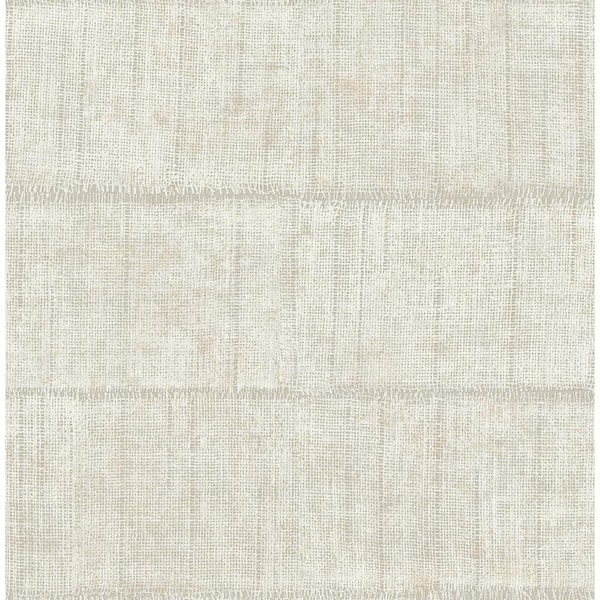 Advantage Blake White Bone Texture Stripe Textured Non-Pasted Non-Woven  Wallpaper Sample 4125-26739SAM - The Home Depot