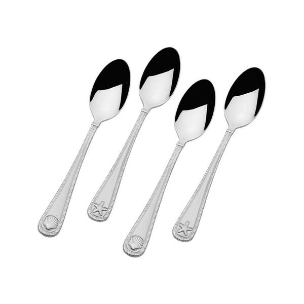 Towle Living Antigua Frost Stainless Steel Demi Spoons (Set of 4)