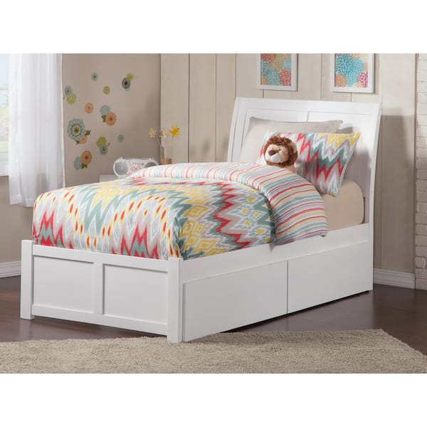 Twin xl deals storage platform bed