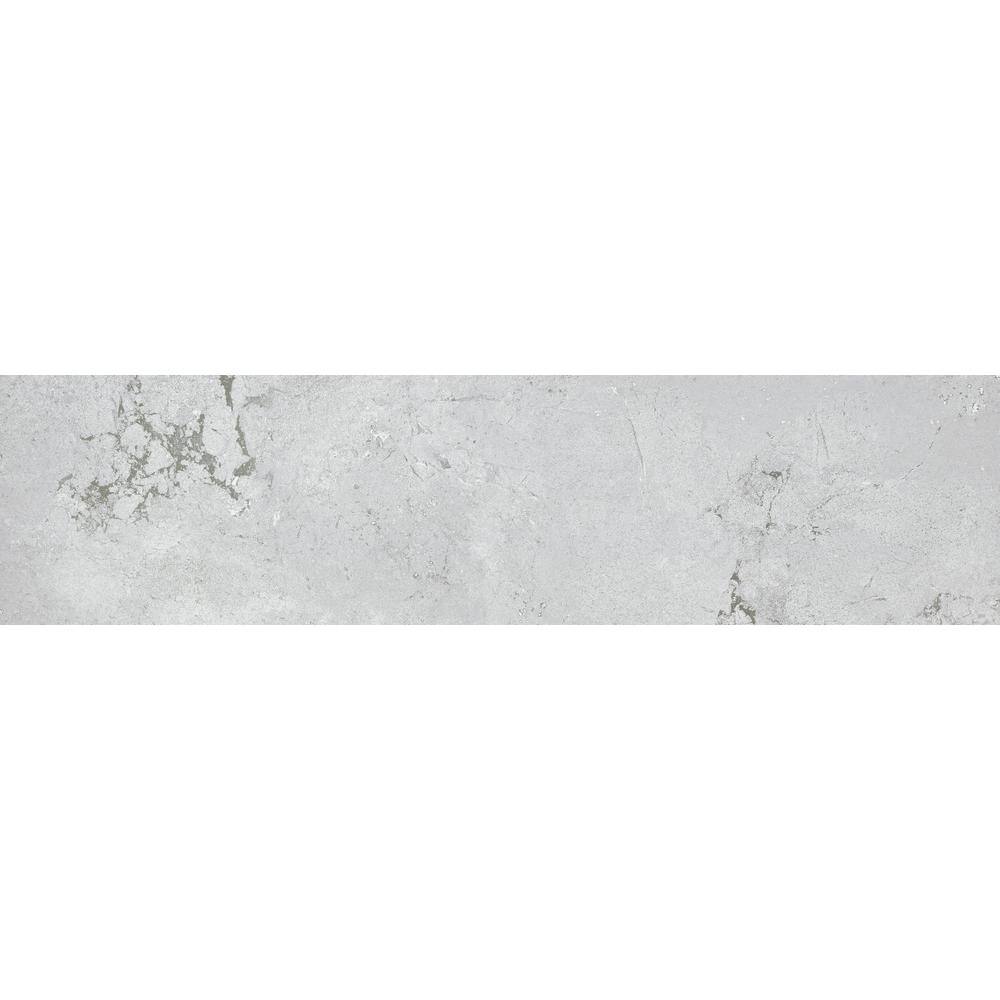 EMSER TILE BB Concrete Black 2.99 in. x 12.28 in. Matte Porcelain