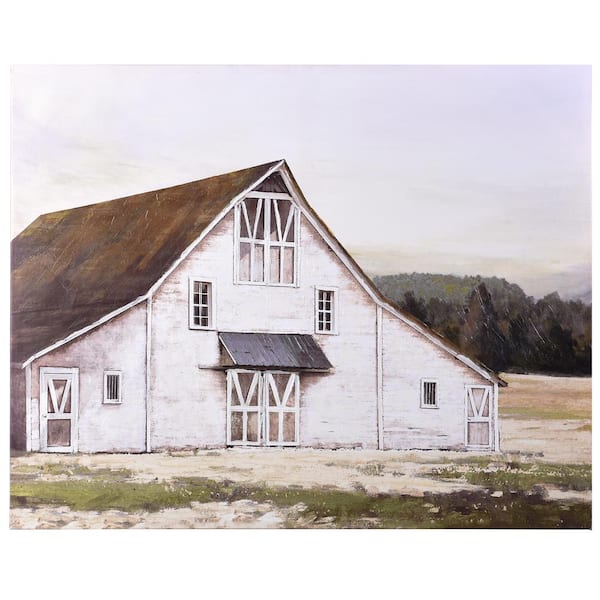 StyleCraft 1-Piece Unframed Acrylic Painting Home Wall Art 50 in. x 40 in.