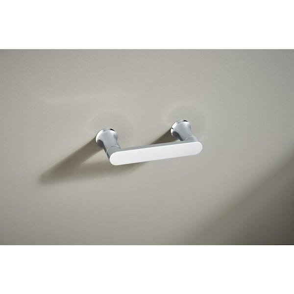 Genta LX Pivoting Toilet Paper Holder in Chrome