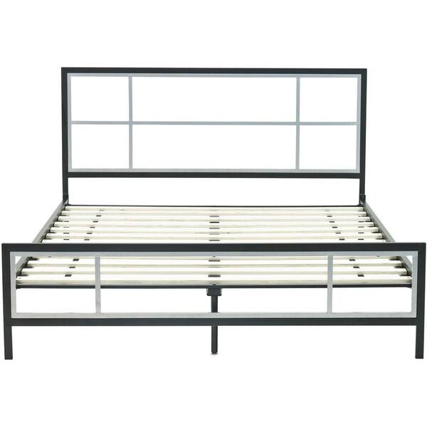 Hanover Lincoln Square Metal Full Platform Bed