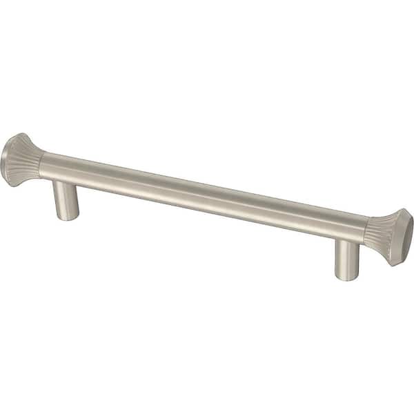 Liberty Classic Flare 5-1/16 in. (128 mm) Satin Nickel Drawer Pull
