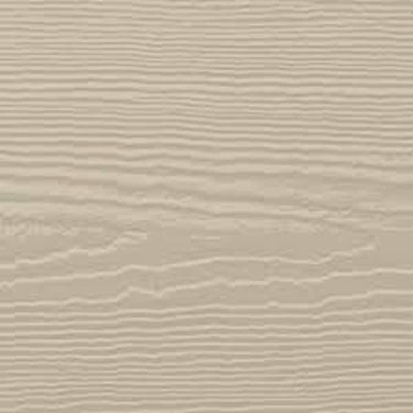 Hardie Plank HZ5 8.25 in. x 144 in. Statement Collection Navajo Beige Cedarmill Fiber Cement Lap Siding