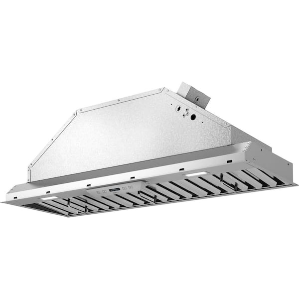 Tornado III 40 in. Shell Only Insert Range Hood with LED Lights in Stainless Steel