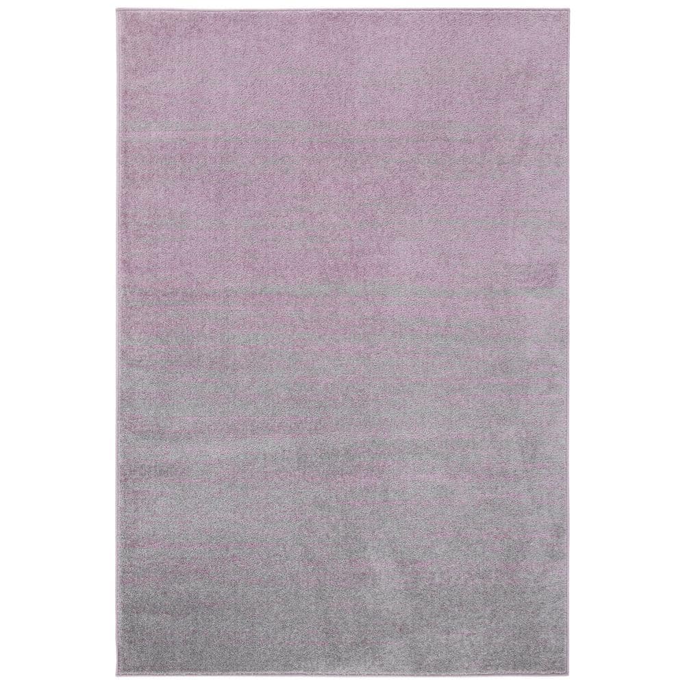 Adirondack Purple/Green Solid Color 5 ft. x 8 ft. Striped Area Rug price history on PriceWatchPro