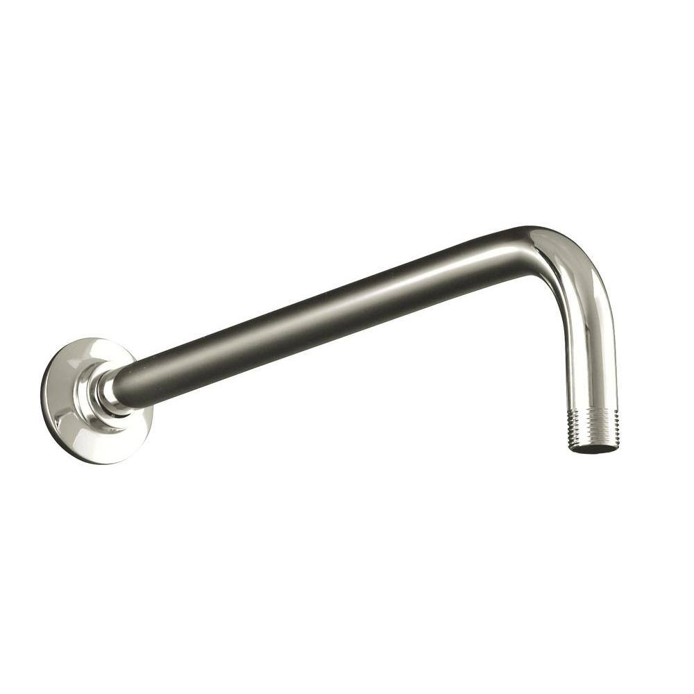 KOHLER Shower Arm in Vibrant Polished Nickel K10124SN The Home Depot