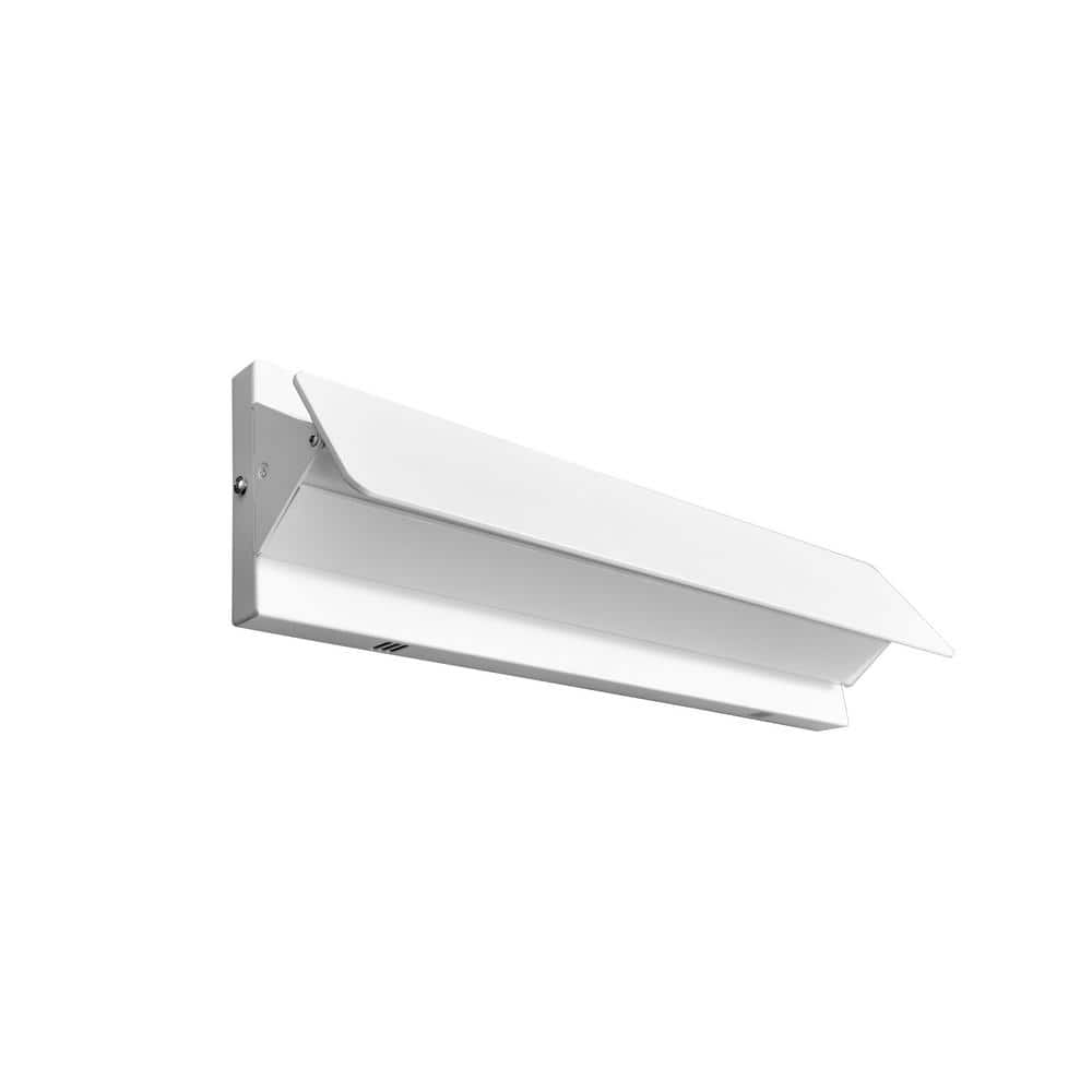 Lilliana 18" Sophisticated White LED Dimmable Sconce