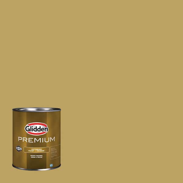 Glidden Premium 1 qt. PPG1108-6 Shutter Bug Flat Exterior Latex Paint