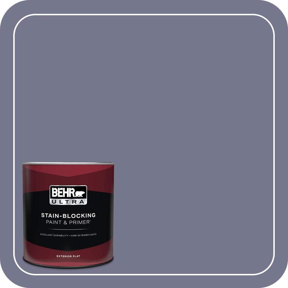 1 qt. #630F-5 Vintage Flat Exterior Paint & Primer product image for price tracking