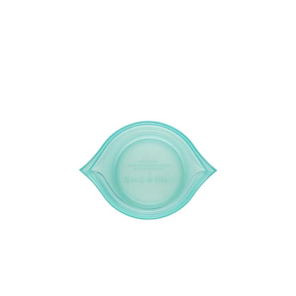Zip Top Reusable Silicone 32 oz. Large Dish Zippered Storage Container,  Teal Z-DSHL-03 - The Home Depot
