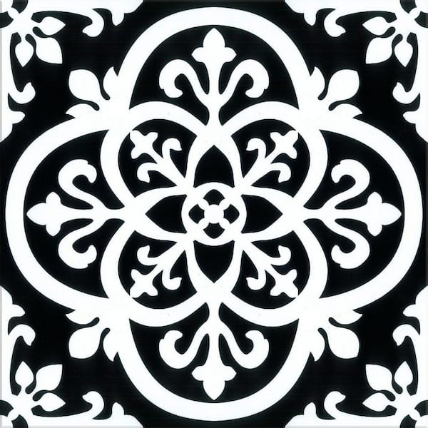 Lucida Surfaces Take Home Sample - BaseCore 6 in. W x 12 in. L Florentine Waterproof Peel and Stick Luxury Vinyl Flooring