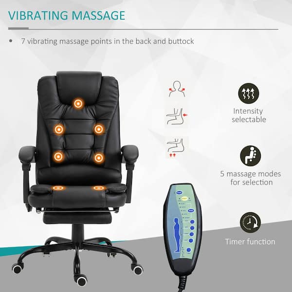 Gaming chair with vibration and online footrest