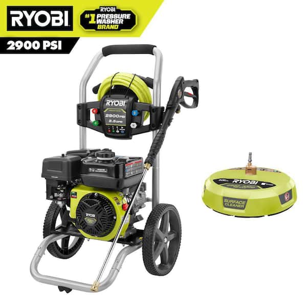 冷凍PM20 PL30 PR10 RH10 SS10 L20 RYOBI 2900 PSI 2.5 GPM Cold Water Gas Pressure Washer with