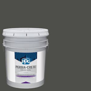 Color Seal 5 gal. PPG1009-7 Licorice Satin Interior/Exterior Concrete Stain