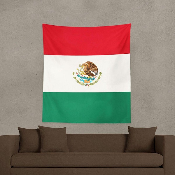 THE NORTHWEST GROUP Mexico Flag Geometric Multicolor Wall Hanging
