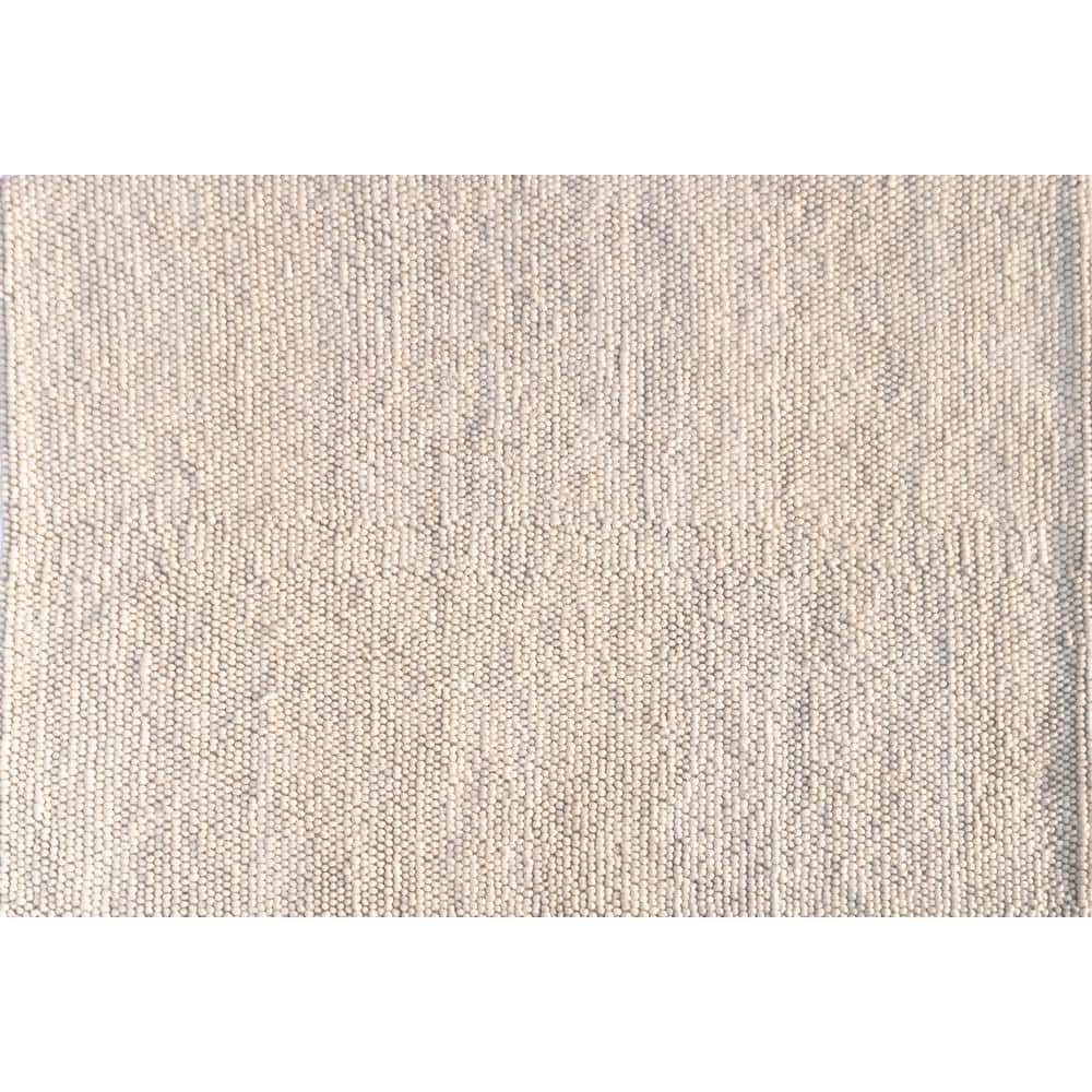 Cordelia Ivory 9 ft. x 13 ft. Solid Transitional Hand Knotted Wool Area Rug price history on PriceWatchPro