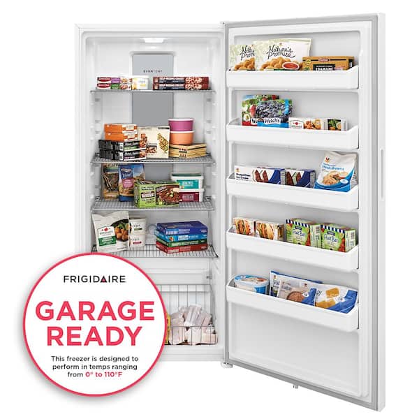 Frigidaire 20 0 Cu Ft Upright Freezer, Difference In Garage Ready Freezer