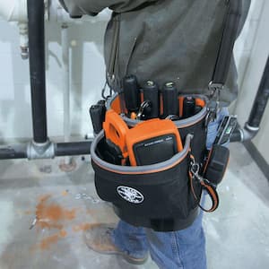Tool Bag, Tradesman Pro Shoulder Pouch, 14 Pockets, 10-Inch