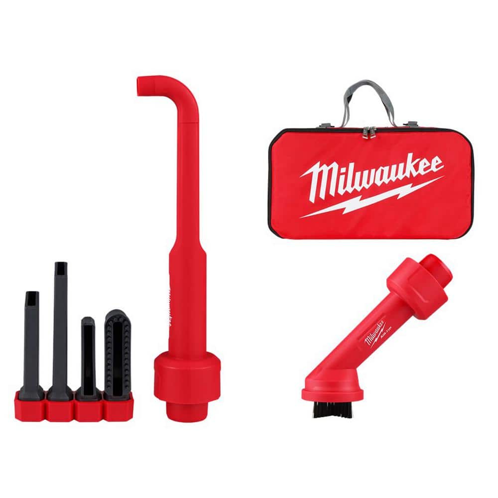 Milwaukee AIR-TIP 1-1/4 In. - 2-1/2 In. Long Reach Flexible Micro Vacu –  Hemlock Hardware