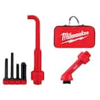 AIR-TIP 1-1/4 in. - 2-1/2 in. 4-In-1 Right Angle Tool and Brush Wet/Dry Shop Vacuum Attachment with Bag (5-Piece)
