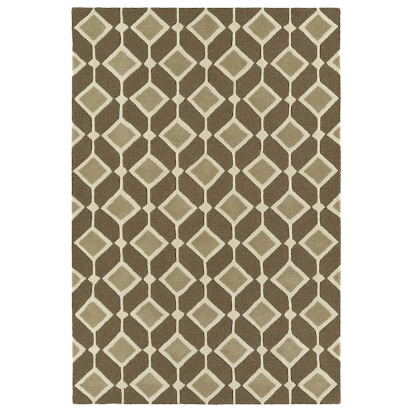 Kaleen Spaces Brown 2 ft. x 3 ft. Area Rug