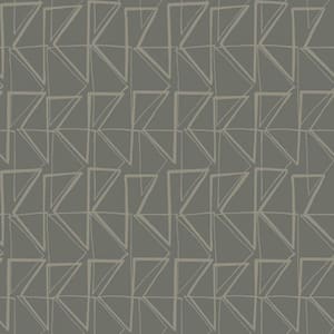 34.17 sq. ft. Love Triangles Peel and Stick Wallpaper