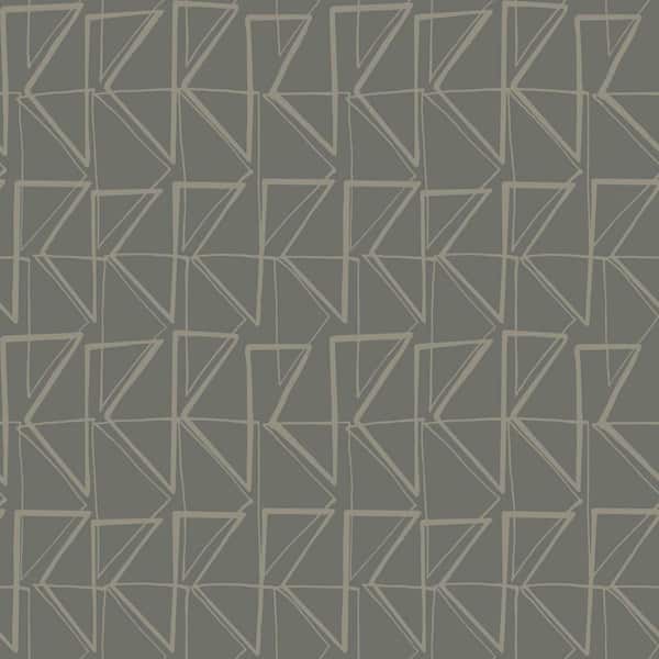 York Wallcoverings 34.17 sq. ft. Love Triangles Peel and Stick Wallpaper