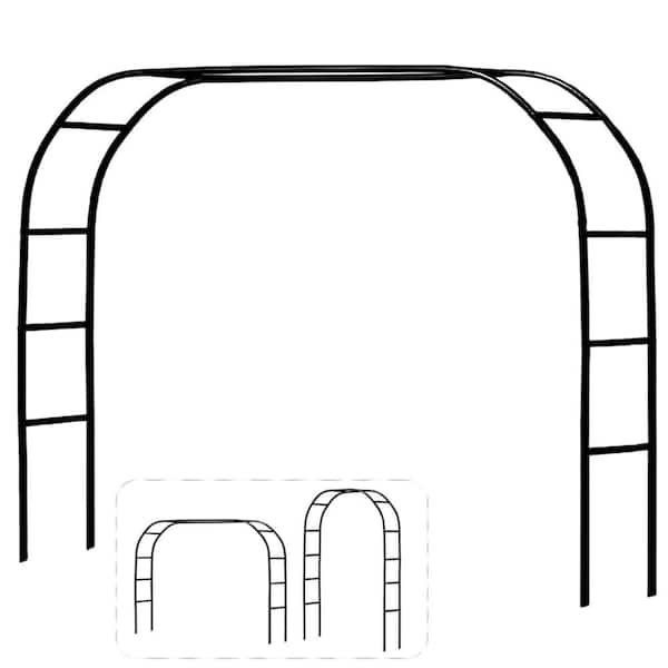 7.5 ft. H Metal Trellis, Assemble Freely 2 Sizes, for Various Climbing Plant and Party Decoration