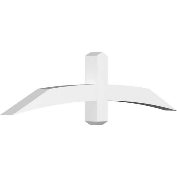 Ekena Millwork Bellingham 60 in. W x 15 in. H x 4 in. D Signature Polyurethane Bracket