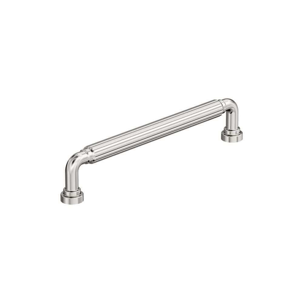 Cowrie 6-5/16 inch (160mm) Center-to-Center Polished Nickel Arch Cabinet Pull price history on PriceWatchPro