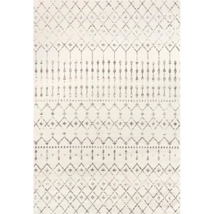 Moroccan Blythe Gray 6 ft. x 6 ft. Area Rug
