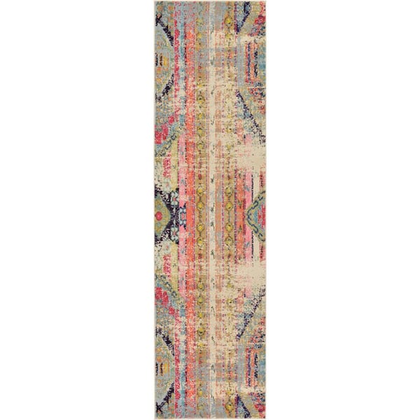 Sedona Yosemite Multi 2 ft. x 10 ft. Runner Rug